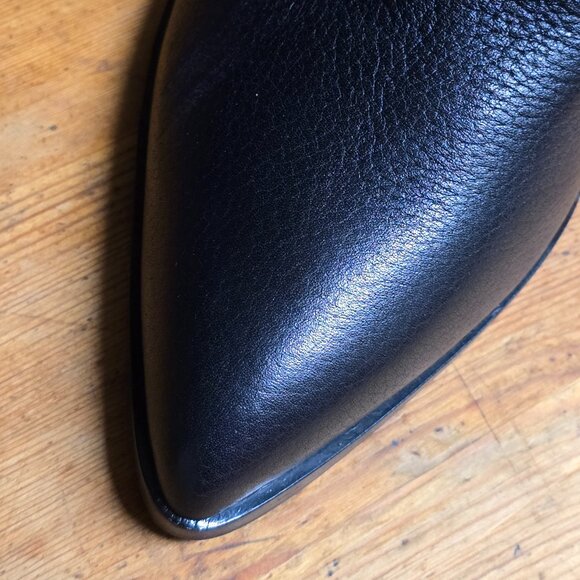 Marc Fisher LTD "Alva" Black Leather Boots--Classic Pointed Toe - Picture 8 of 11